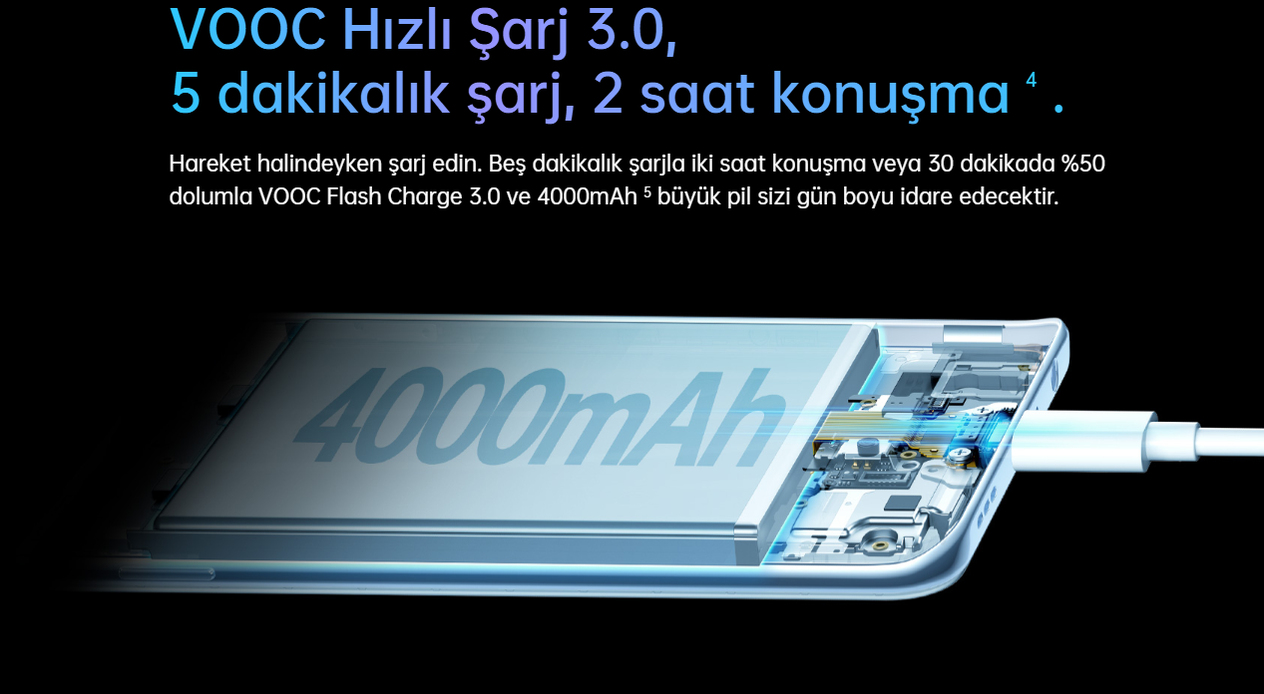 Yenilenmiş OPPO A91 Batarya